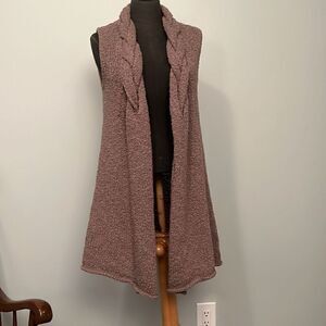 Adrienne Vittadini Open Front Sweater